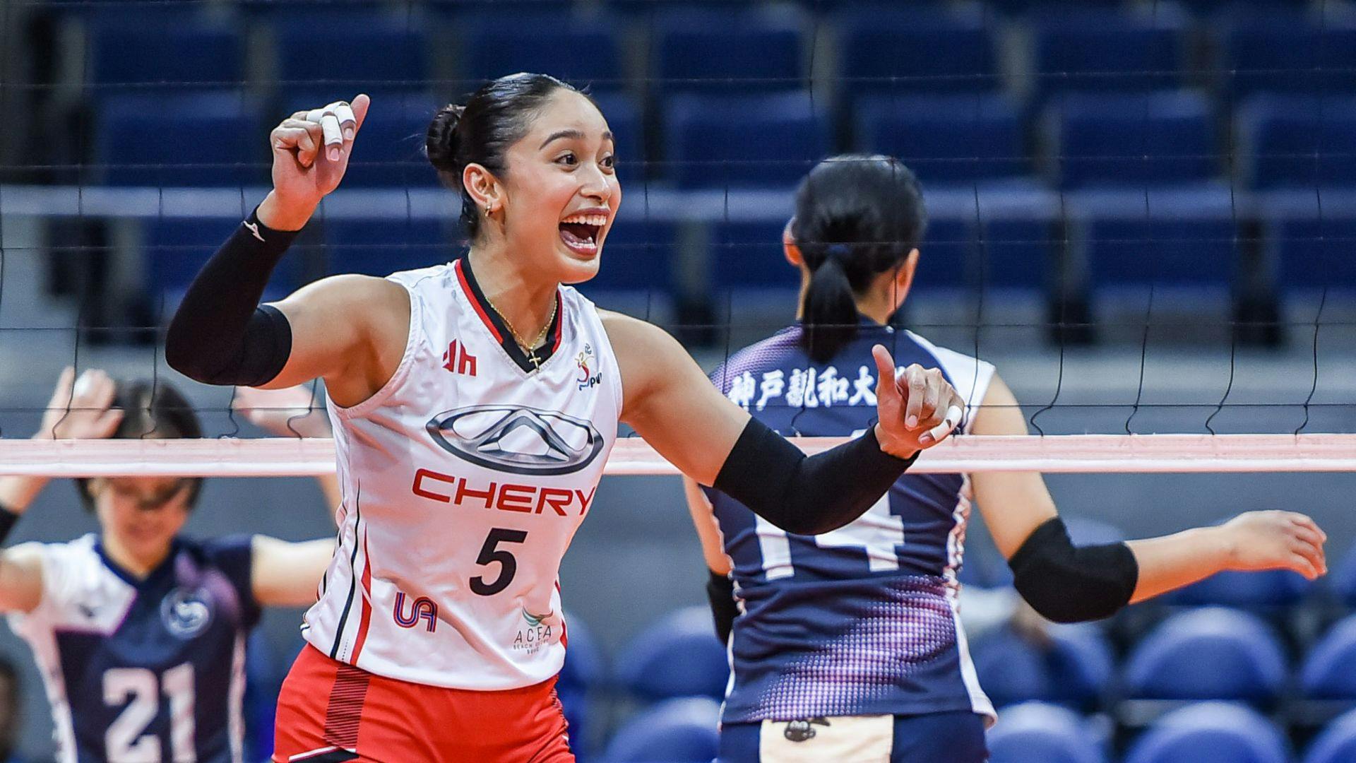 Imee Hernandez embraces confidence boost after best game for Chery Tiggo since injury return